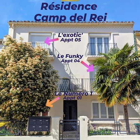Apartament L'Exotic' 1 A 4 Voyageurs Perpignan Zewnętrze zdjęcie